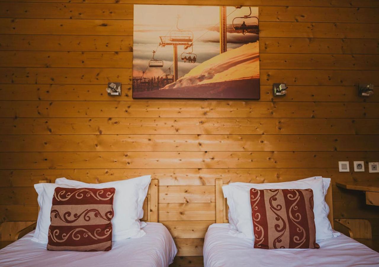 Hotel Les Grangettes メリベル 部屋 写真